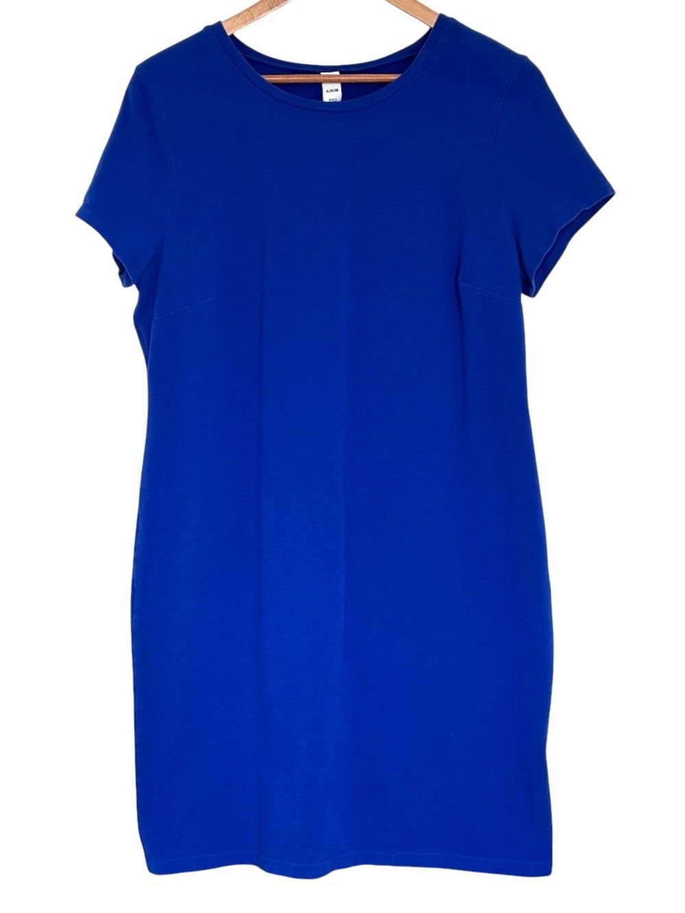 Old Navy Dress Women’s XL Blue Short Sleeve Pullover Round Neck